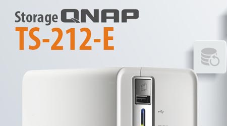 NAS Storage TS-212-E, o armazenamento p/ as pequenas empresas e residências