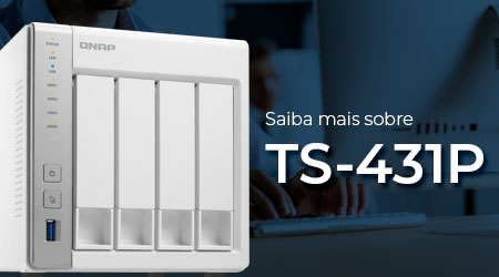 TS-431P Qnap: Um NAS 4 Baias SATA pronto para o trabalho