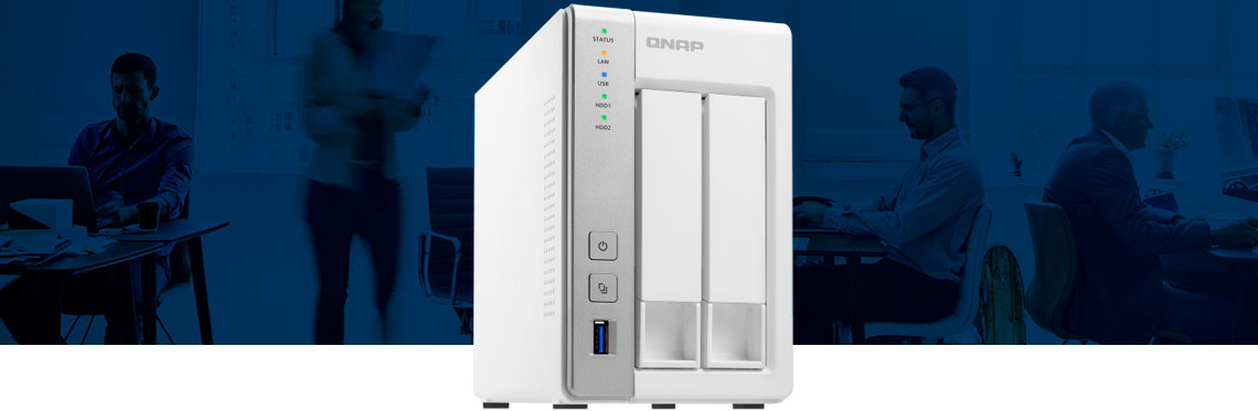 TS-231P Qnap, NAS para pequenas empresas e escritórios