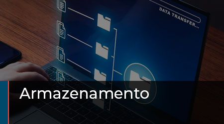 Armazenamento: Mais espaço para guardar e manter os dados