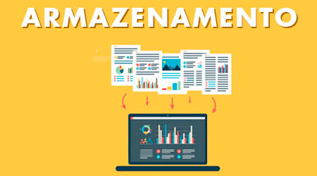 Armazenamento: Mais espaço para guardar e manter os dados