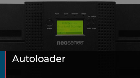 Autoloader: Tape Library para drives e fitas LTO e/ou RDX