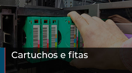 Cartuchos RDX e Fitas LTO, backup seguro e transportável