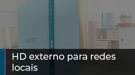 HD Externo para Redes Locais padrão Ethernet