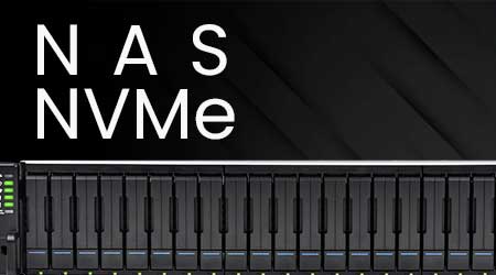 NAS NVMe, armazenamento all flash SSD de alta velocidade