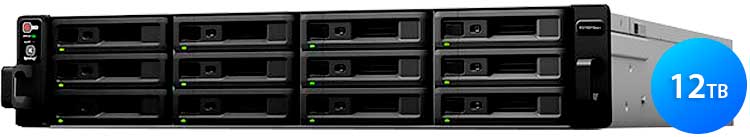 Servidor Rack Synology RackStation RS18016xs+ 12TB