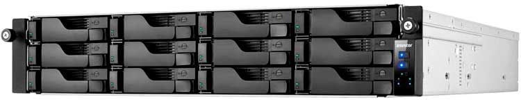 AS7012RD Asustor - Storage NAS 12 Bay Rackmount até 120TB SATA