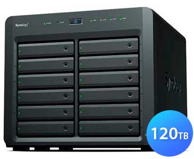 DS2419+II 120TB Synology Diskstation - 12 Bay NAS Corporativo SATA/SSD