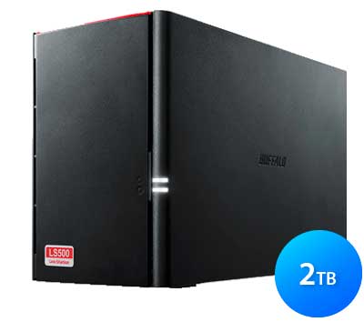 2 bay NAS 2TB Terastation 520DN - Buffalo LS520DN0202