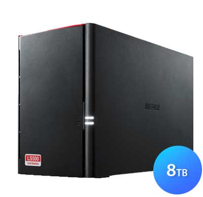 2 bay NAS 8TB Terastation 520DN - Buffalo LS520DN0802