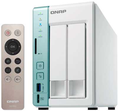 TS-251A Qnap - 2 bay NAS HDMI e USB Storage