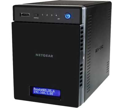 Storage 4 Bay NAS 4TB Desktop Netgear - ReadyNAS 100 RN10441D