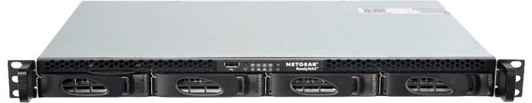 Storage 4 Bay NAS 4TB Rackmount 1U - ReadyNAS 2120 RN21241D Netgear