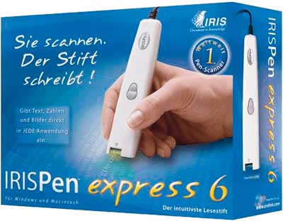 SCANNER DE MÃO IRISPEN EXPRESS 6