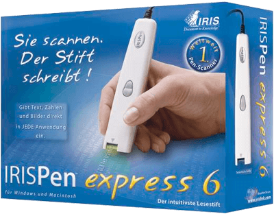 SCANNER DE MÃO IRISPEN EXPRESS 6