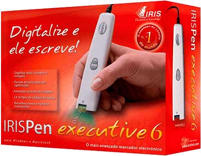 SCANNER DE MÃO IRISPEN EXECUTIVE 6