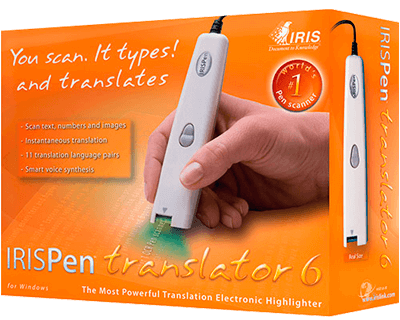 SCANNER DE MÃO IRISPEN TRANSLATOR 6