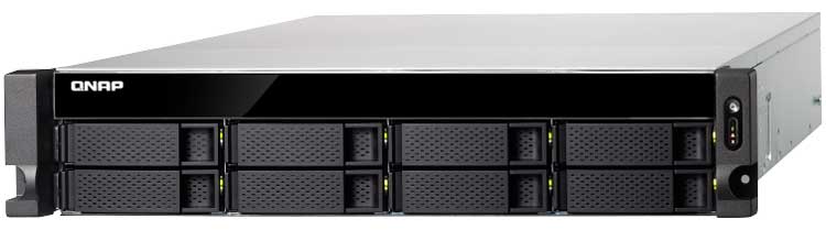 TS-853BU Qnap - 8 Bay Storage rackmount SATA até 96TB