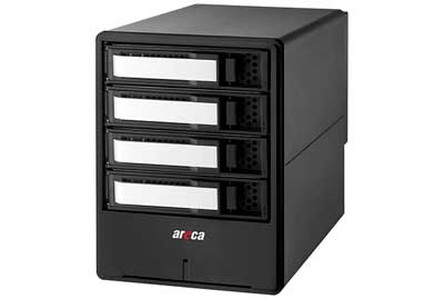 ARC-8050T3U-4 Areca - Storage 4 Bay p/ HDD SATA/SAS Thunderbolt