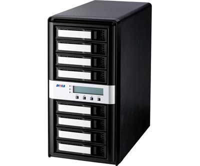 ARC-8050T3U-8 Areca - Storage 8 Bay p/ HDD SATA/SAS Thunderbolt