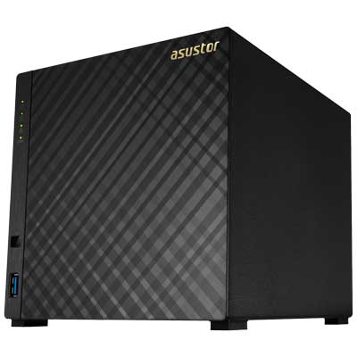 Asustor AS1004T v2 - Storage NAS 4 Baias até 72TB