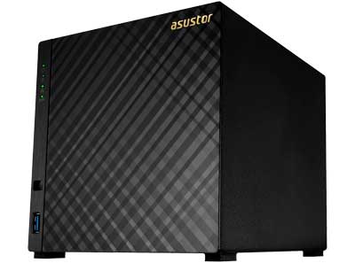 AS3104T Asustor - NAS Desktop 4 baias 32TB SATA