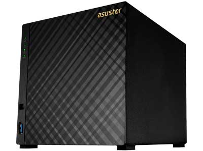 AS3204T Asustor - Storage NAS 4 discos SATA 20TB
