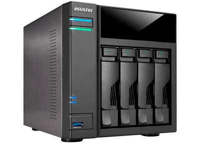 Storage NAS 4 bay 40TB SATA - AS6104T Asustor