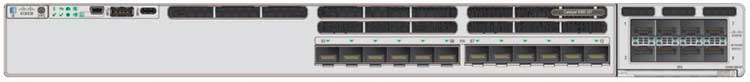 C9300X-12Y Cisco - Switch Catalyst 12 portas LAN MultiGigabit 25G SFP28