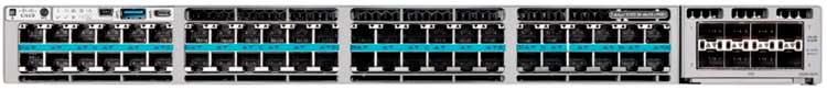 C9300X-48HXN Cisco - Switch Catalyst 48 portas LAN MultiGigabit UPoE+