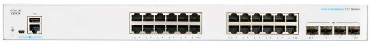 CBS250-24T-4G - Cisco Business Switch 24 portas gigabit e 4 SFP 1G