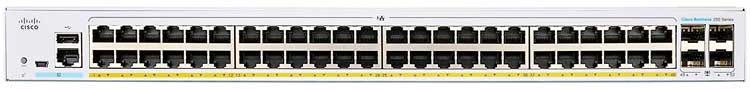 CBS250-48PP-4G - Cisco Business Switch 48 portas PoE e 4x Uplink SFP