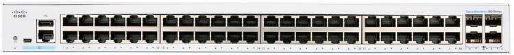 CBS250-48T-4X - Cisco Business Switch 48 portas e 4 SFP+ 10G