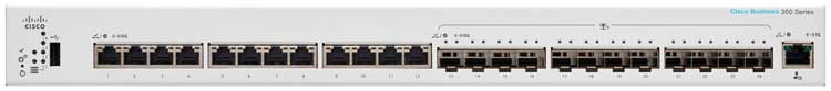 Switch 24 portas Gerenciável Cisco Business - CBS350-24XTS