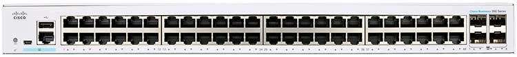 CBS350-48T-4G Cisco Business Switch 48 portas LAN e 4 SFP 