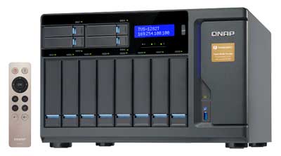 Qnap TVS-1282T - Storage Thunderbolt 2 até 96TB e conexão 10GbE