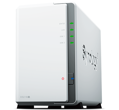 DS218j Synology Diskstation, um storage NAS 2 baias até 24TB