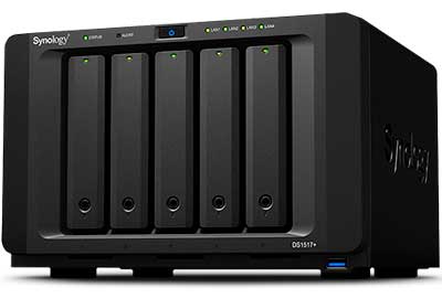 Synology DS1517+ - Network Attached Storage 5 Bay p/ HDD SATA