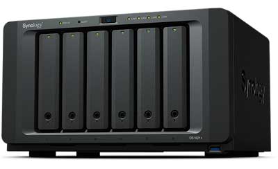 DS1621+ Synology DiskStation - Storage NAS 6 Bay p/ HDD SATA/SSD