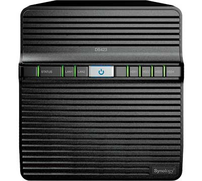 DS423 Synology DiskStation - Storage NAS 4 Bay p/ HDD SATA