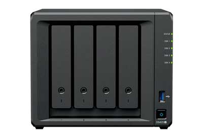 DS925+ Synology DiskStation - Storage NAS 4 Bay p/ HDD SATA/NVMe