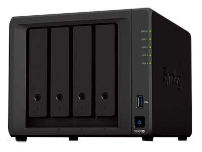 DS920+ Synology Diskstation - Storage NAS 4 Baias p/ HDD SSD/SATA