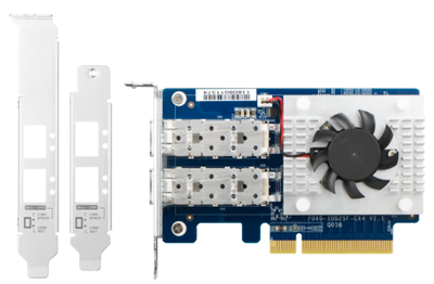 QXG-10G2SF-CX4 Qnap - Interface PCIe Gen3 x8 Dual-port SFP+ 10GbE