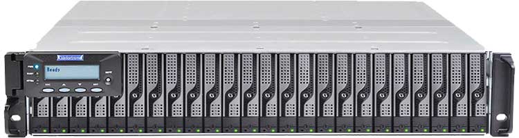 EonStor DS 3024RUCB Infortrend - 2U Enterprise Storage SAN 24 Bay