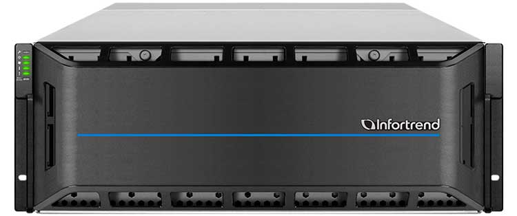 EonStor GS 3040RT3C G3 Infortrend - 4U Enterprise Storage 40 Bay SAS/NVMe