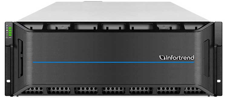 EonStor GS 4090S3C G3 Infortrend - 4U Enterprise Storage 90 Bay SAS/NVMe