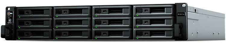 RS18017xs+ 120TB Synology - Storage NAS 12 Baias Rackstation SATA
