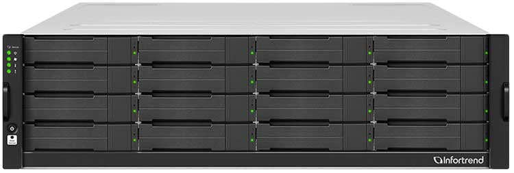 EonServ 5016G2L Infortrend - Highly Integrated Storage 16 Bay SAS/SATA
