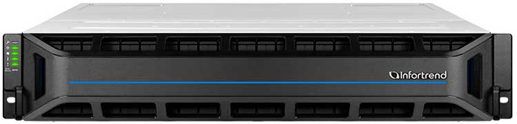 EonStor GS2024UR Infortrend - 2U Unified Storage 24 Bay U.2 NVMe/SSD