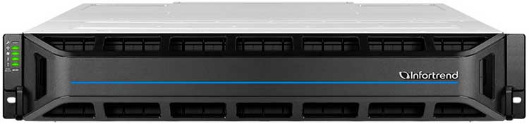 EonStor GSe3024U Infortrend - 2U Unified Storage 24 Bay U.2 NVMe/SSD